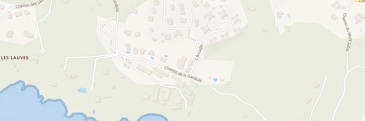 Plan du 529 Che de la Gardiole à Six-Fours-les-Plages