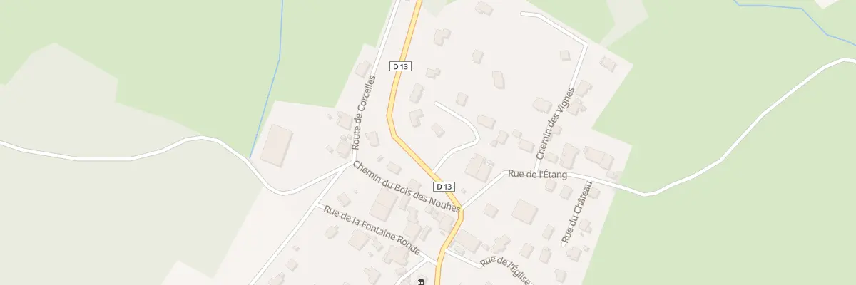 Plan du 4 Rue de Marnay à Ferrières-les-Bois
