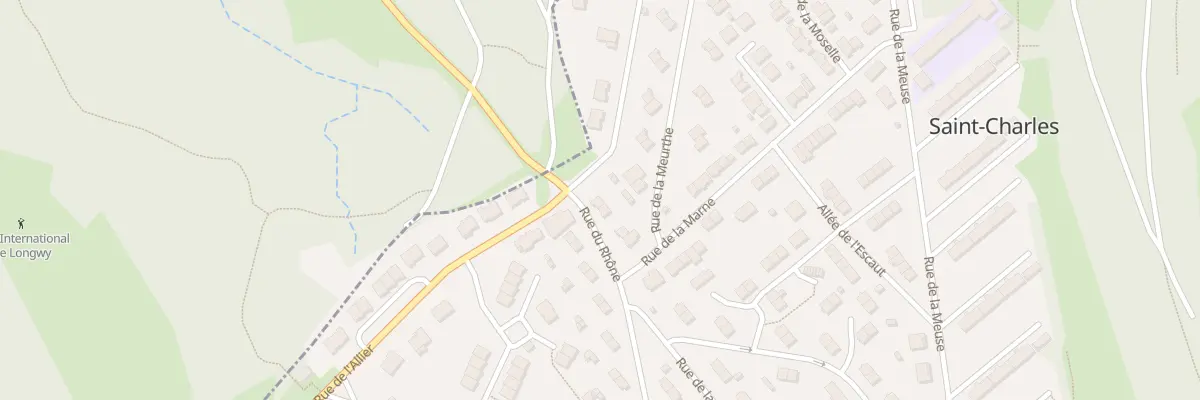 Plan du 1 Rue du Rhône à Haucourt-Moulaine