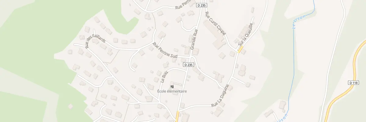 Plan du 27 Grande Rue à Ravilloles