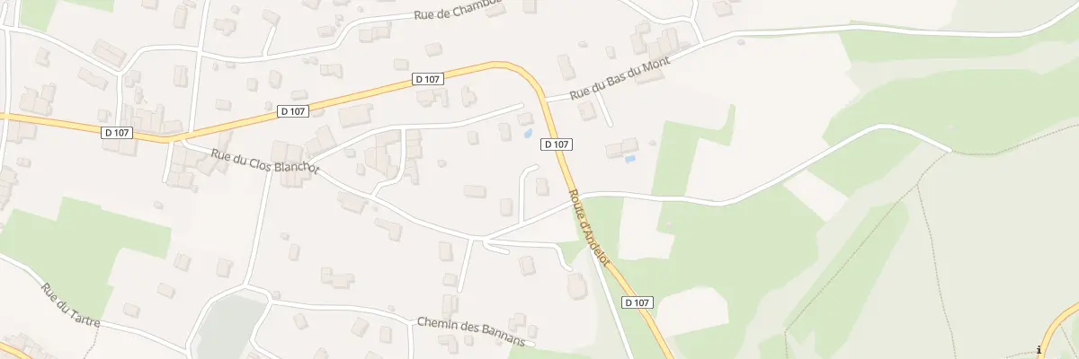 Plan du 5137 Rue du Clos Blanchot à Mesnay