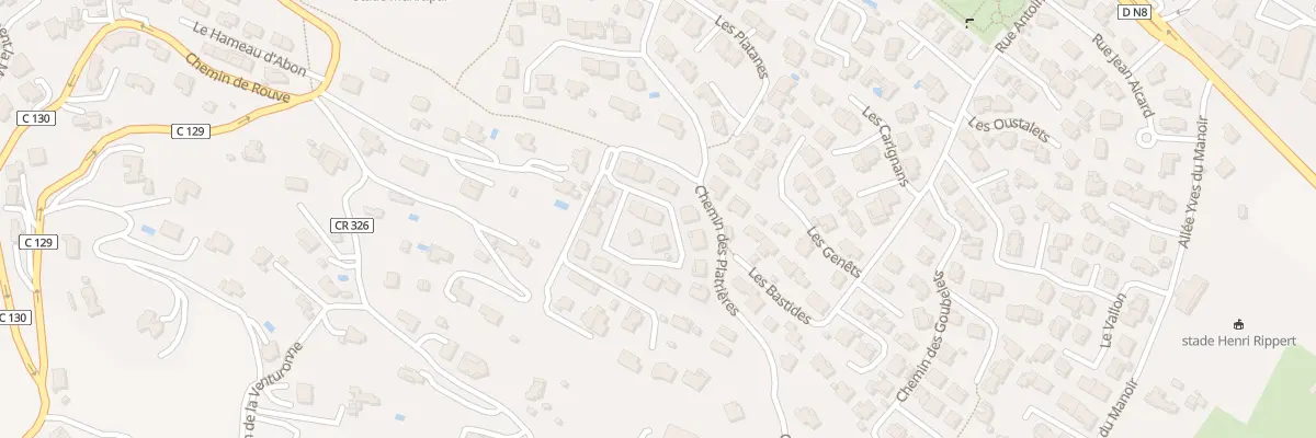 Plan du 16 Rue du Lot l’Oliveraie au Beausset