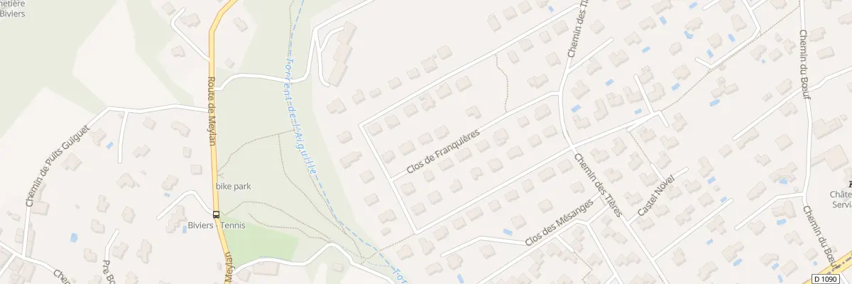 Plan du 29 Lot Clos de Franquieres à Biviers