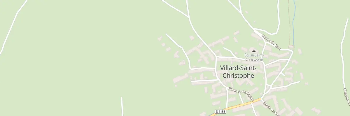 Plan du 115 Che des Prés-Dessous à Villard-Saint-Christophe