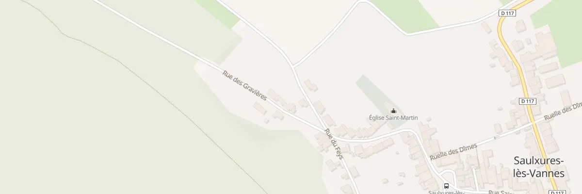 Plan du 22 Rue des Gravières à Saulxures-lès-Vannes