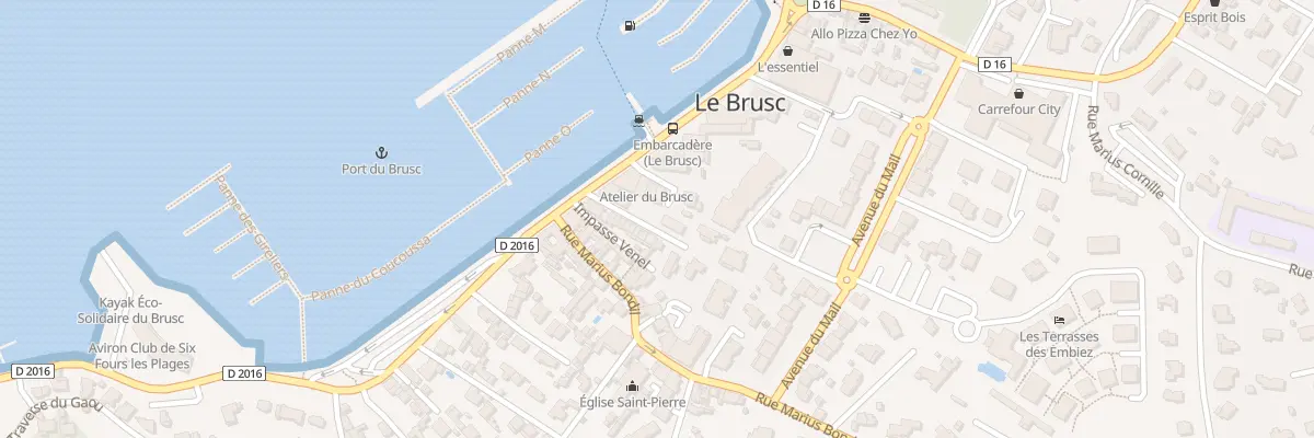 Plan du 225 Quai Saint Pierre à Six-Fours-les-Plages