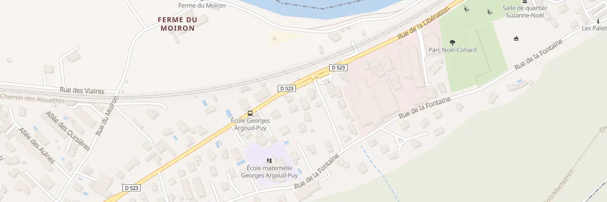 Plan du 36 Rue de la Libération à Gières