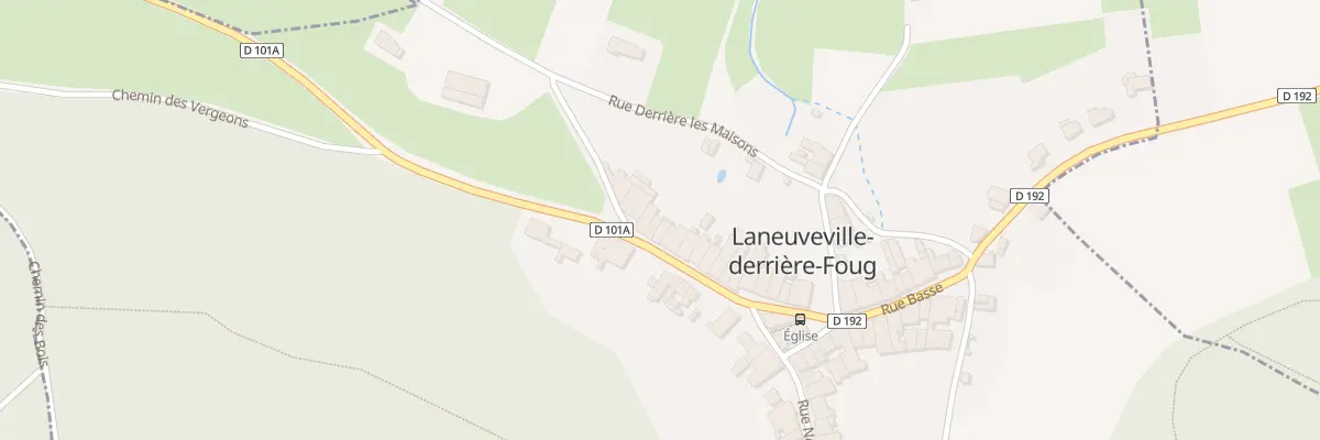 Plan du 62 Rue Haute à Laneuveville-derrière-Foug