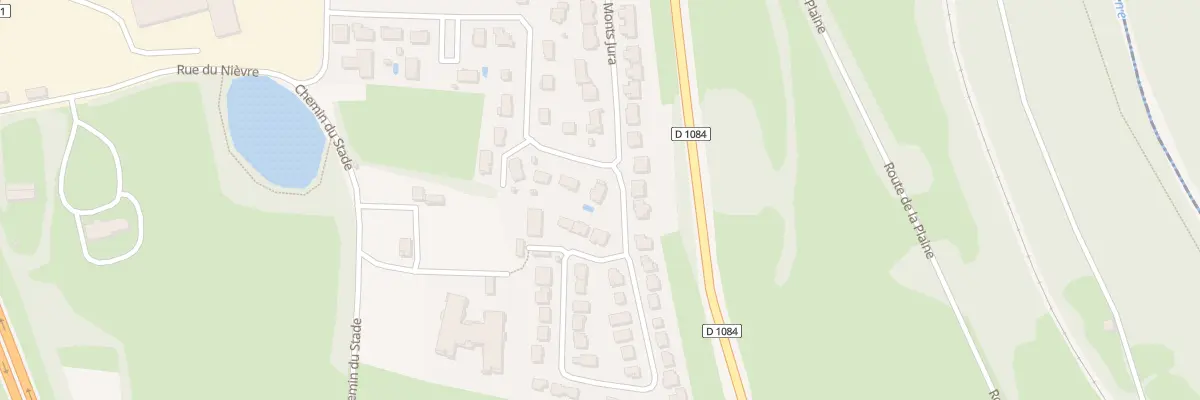 Plan du 5911 Rue des Monts Jura à Valserhône