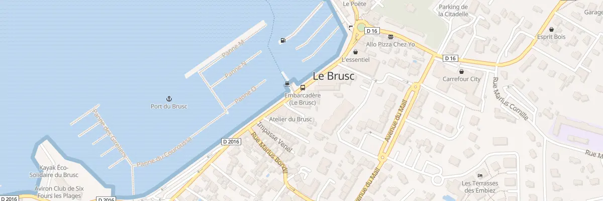 Plan du 161 Quai Saint Pierre à Six-Fours-les-Plages