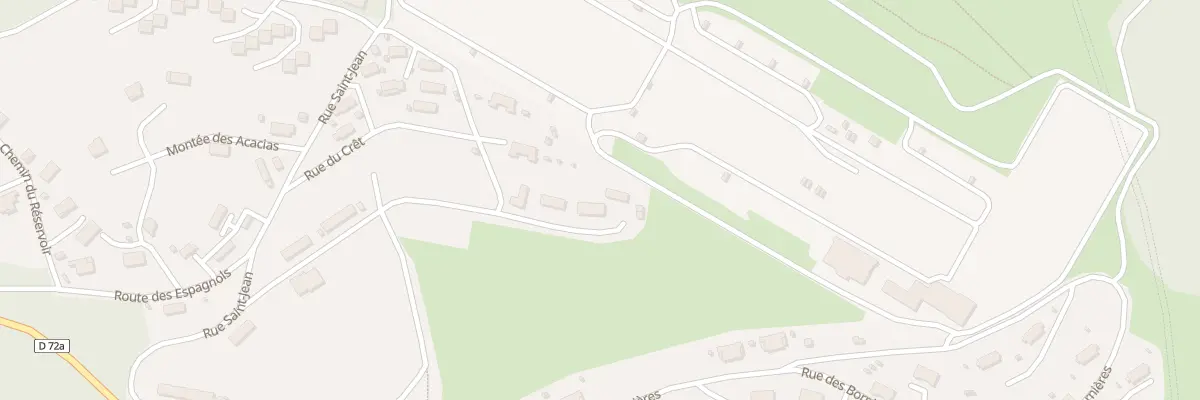 Plan du 13C Rue des Fontaines à Injoux-Génissiat