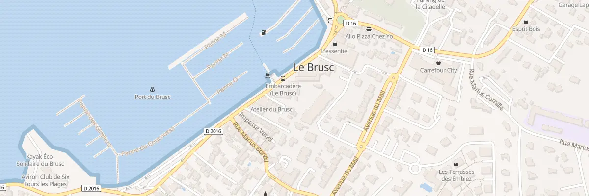 Plan du 167 Quai Saint Pierre à Six-Fours-les-Plages