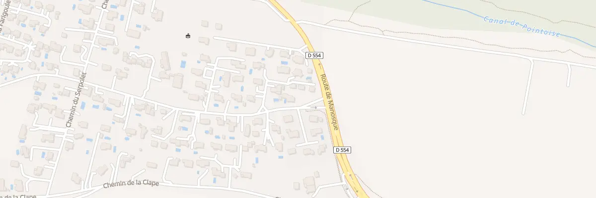 Plan du 8B Rte de l’Aerodrome à Artigues