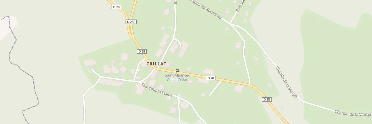 Plan du 8 Imp du Four à Saint-Maurice-Crillat