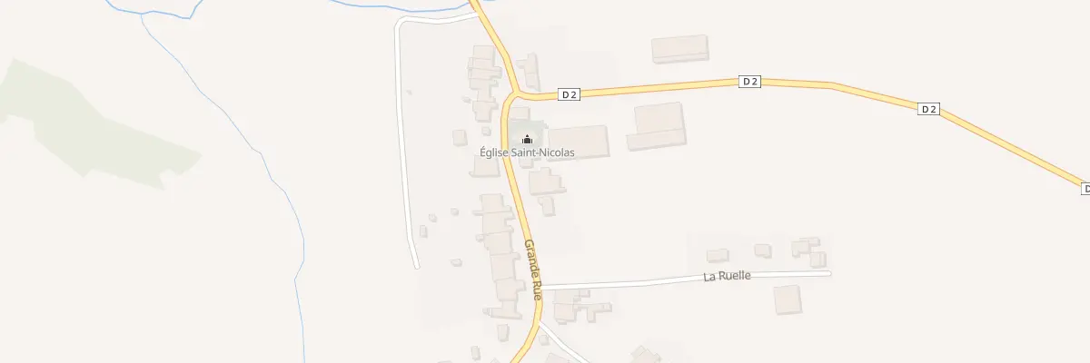 Plan du 171 Rue Grande Rue à La Vacheresse-et-la-Rouillie
