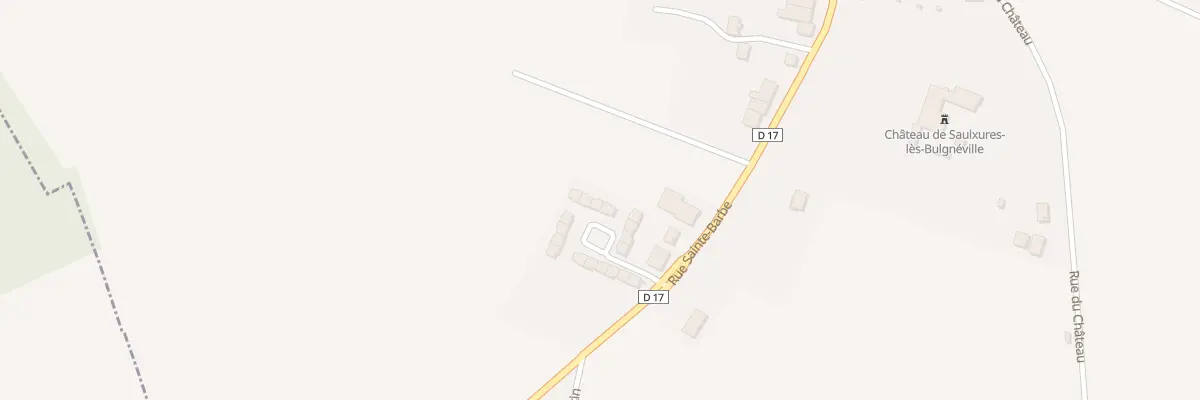 Plan du 13 Rue des Cheneviéres à Saulxures-lès-Bulgnéville
