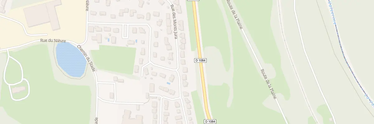 Plan du 255 Rue des Monts Jura à Valserhône