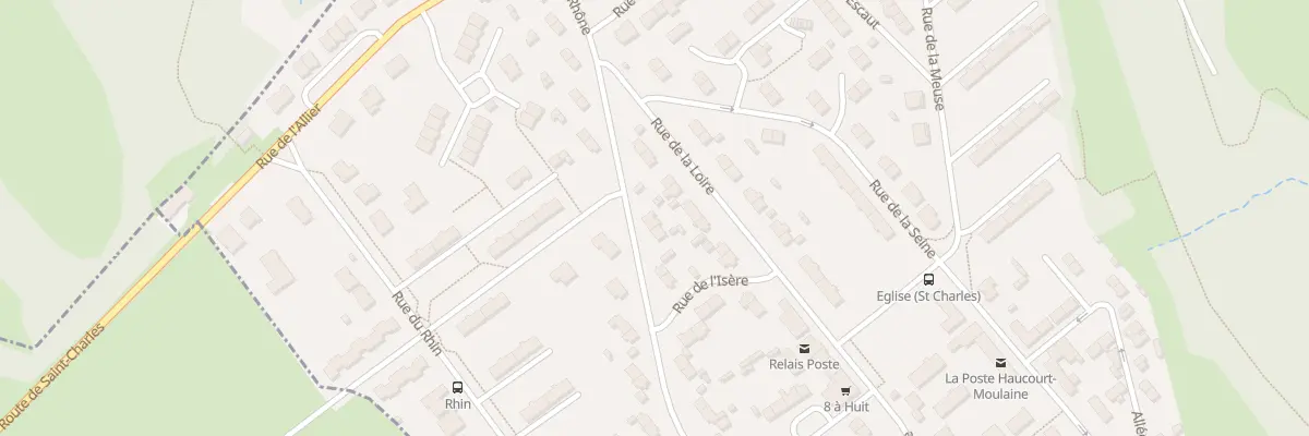 Plan du 9 Rue du Rhône à Haucourt-Moulaine
