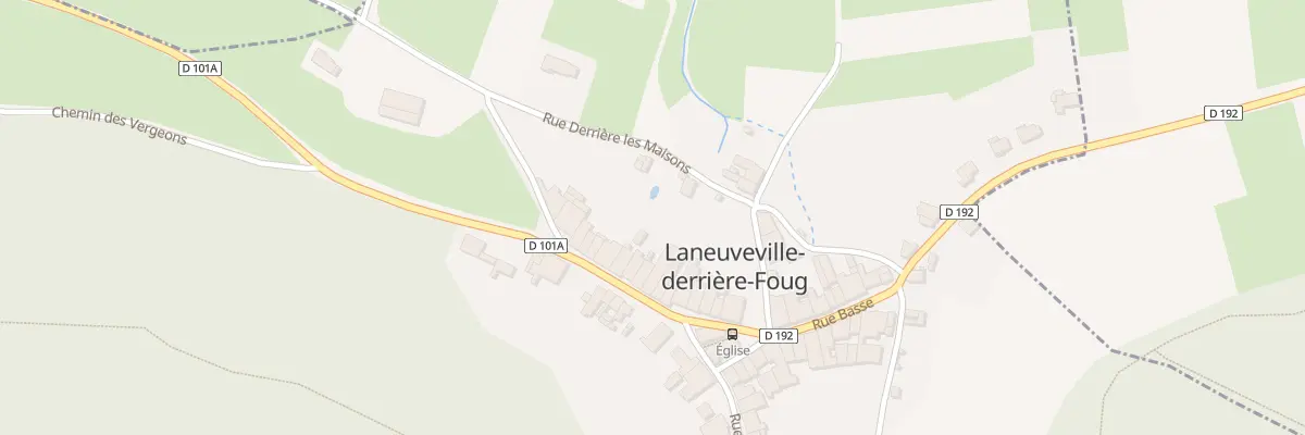 Plan du 56 Rue Haute à Laneuveville-derrière-Foug