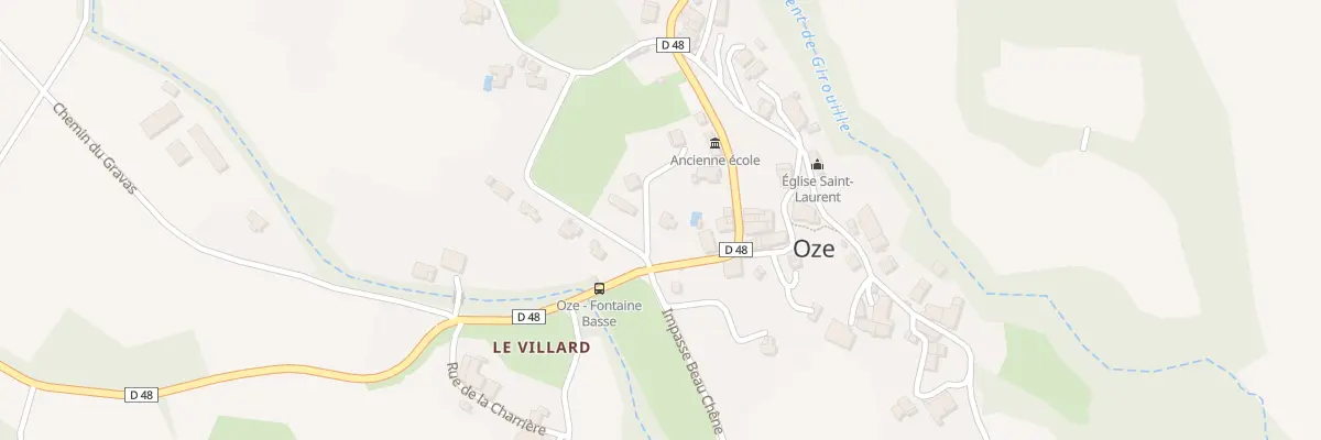Plan du 5078 Le Village à Oze