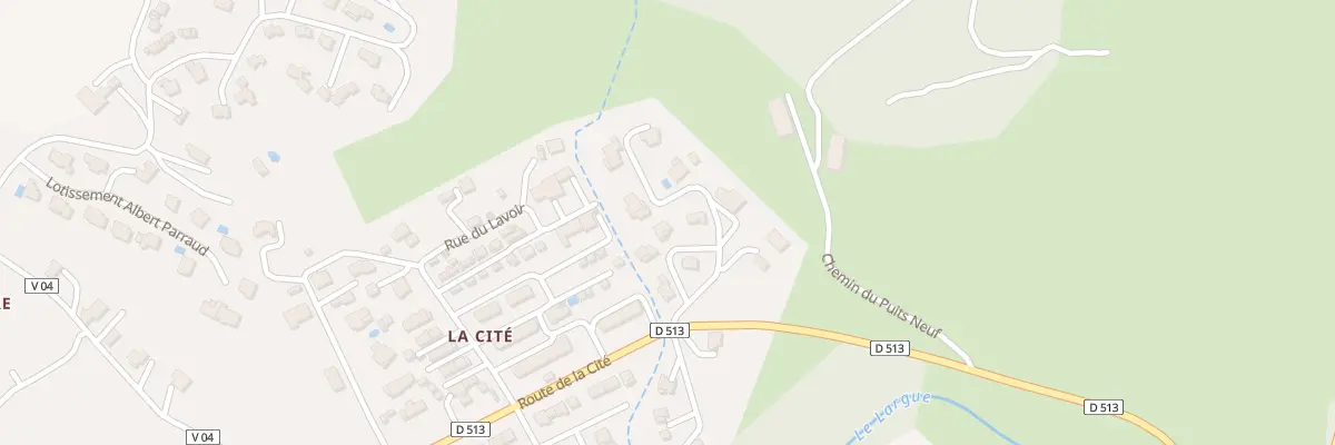 Plan du 4 Lot Chaillan à Saint-Maime