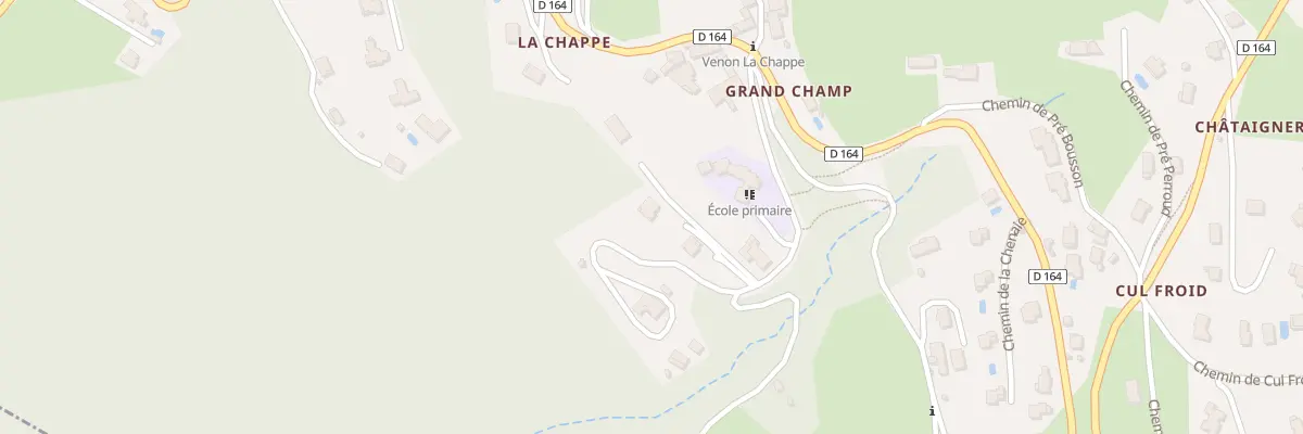 Plan du 210 Che de l’Ecole à Venon