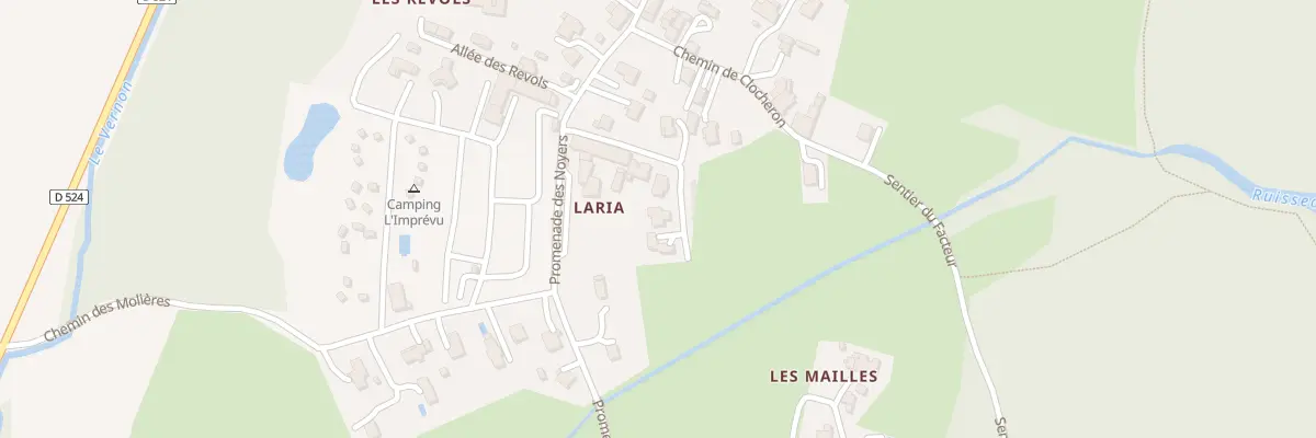Plan du 124 Che de l’Ancienne Caserne à Vaulnaveys-le-Bas
