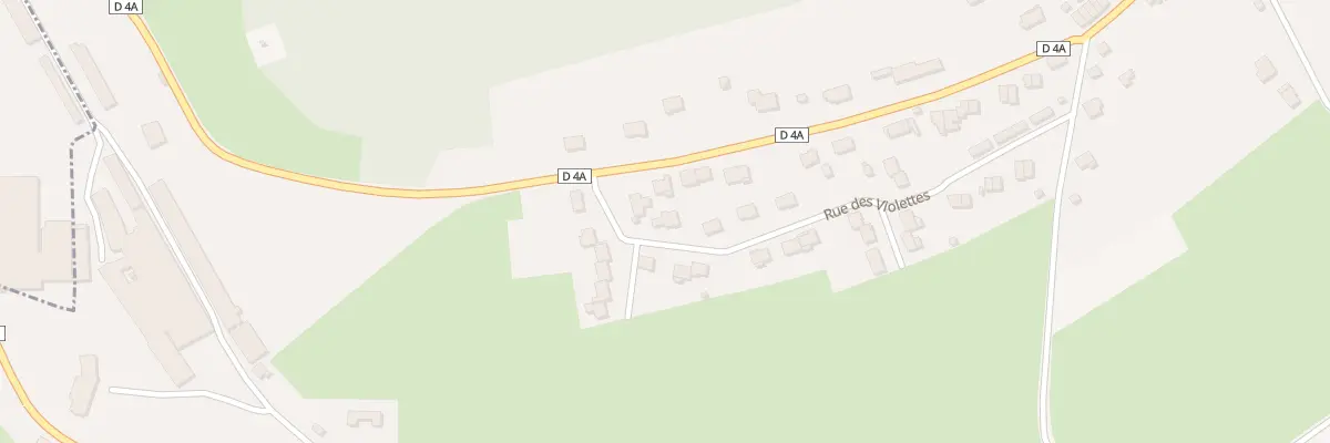 Plan du 15 Rue des Violettes à Allamps