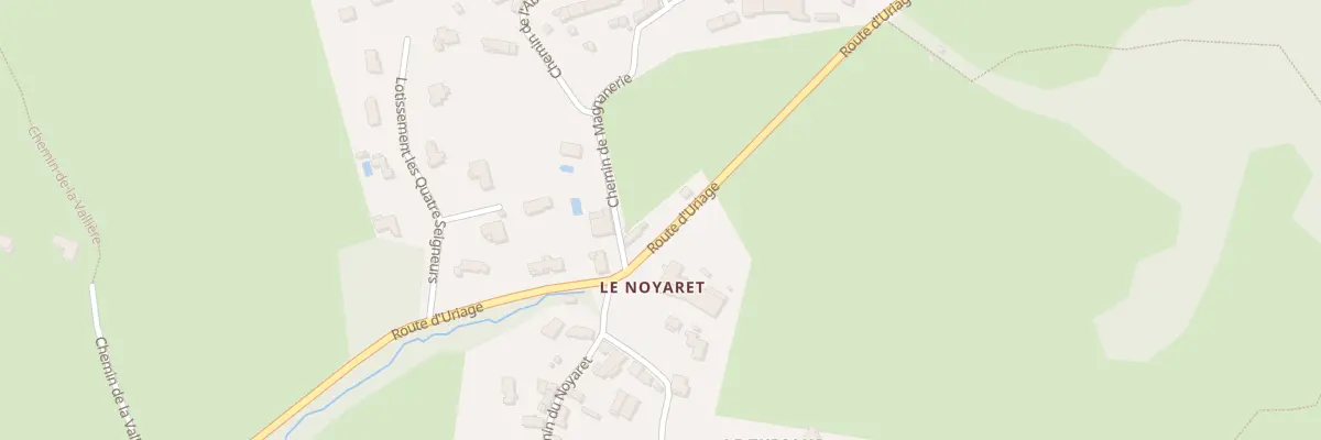 Plan du 8 Che de la Magnanerie à Herbeys