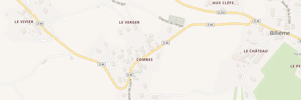 Plan du 5067 Combes à Billième