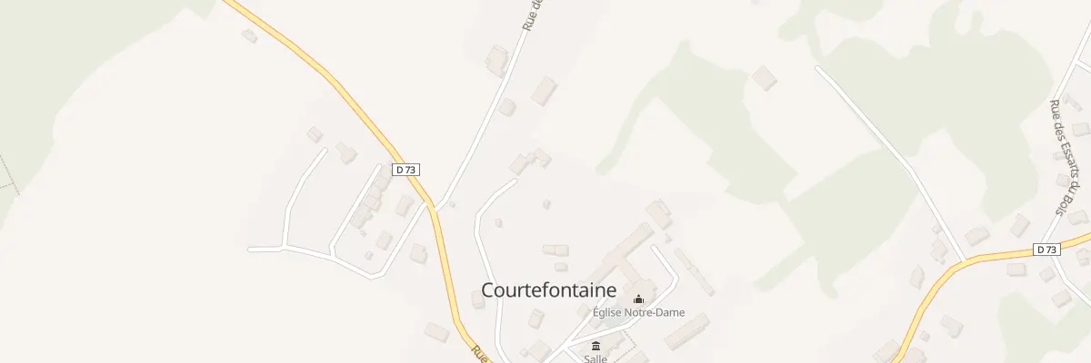 Plan du 2 Rue de la Source à Courtefontaine