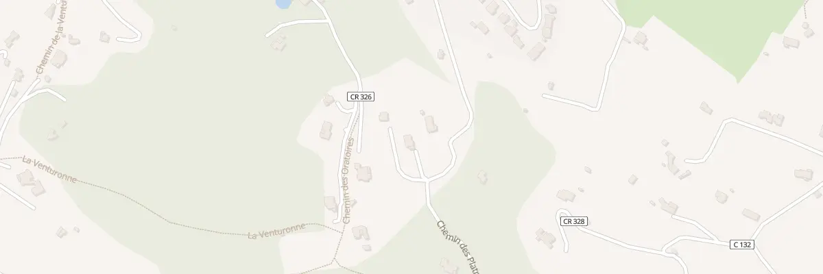 Plan du 9001 Che No 131 des Platrieres au Beausset