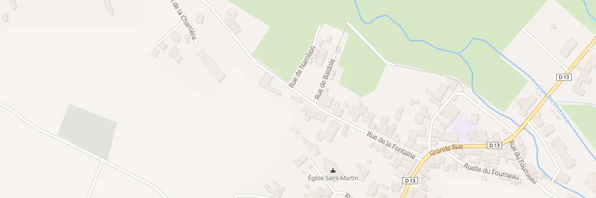 Plan du 11B Rue de la Fontaine à Vellexon-Queutrey-et-Vaudey