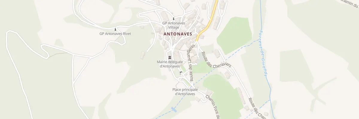 Plan du 52 Rte des Lavandieres à Val Buëch-Méouge