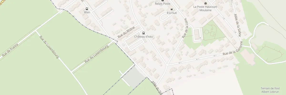 Plan du 40B Rue du Rhône à Haucourt-Moulaine
