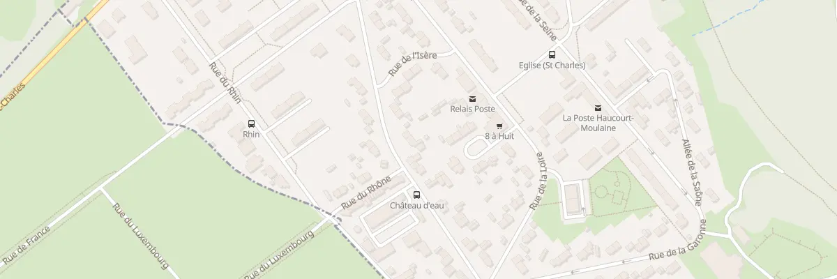 Plan du 23 Rue du Rhône à Haucourt-Moulaine