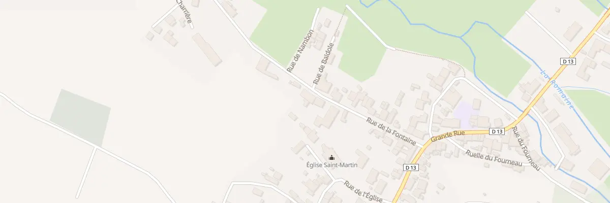 Plan du 11 Rue de la Fontaine à Vellexon-Queutrey-et-Vaudey