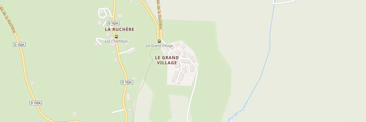 Plan du 67 Le Grand Village à Saint-Christophe-sur-Guiers