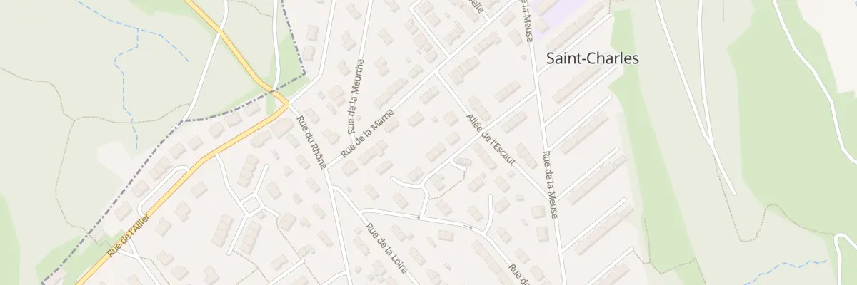 Plan du 7 All de la Sambre à Haucourt-Moulaine