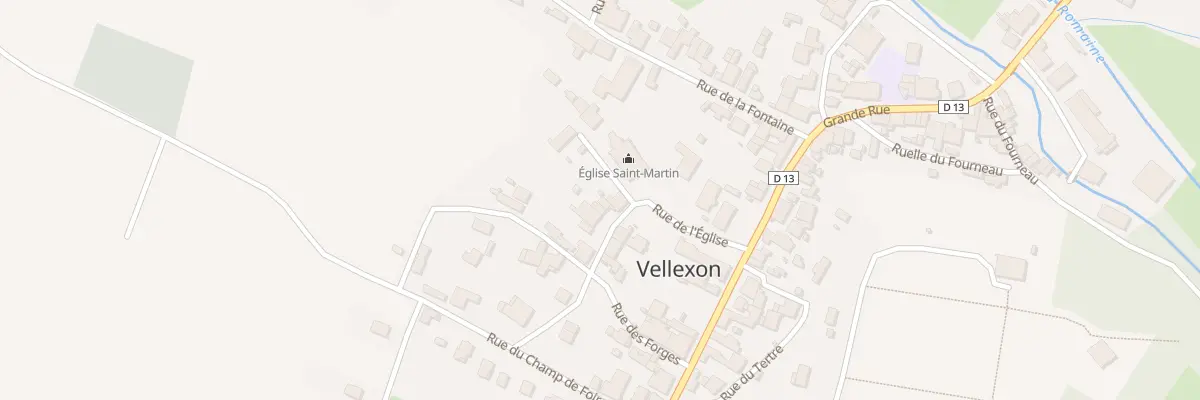 Plan du 4 Rue d’Enfer à Vellexon-Queutrey-et-Vaudey
