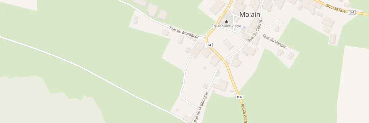 Plan du 4 Imp du Montacot à Molain