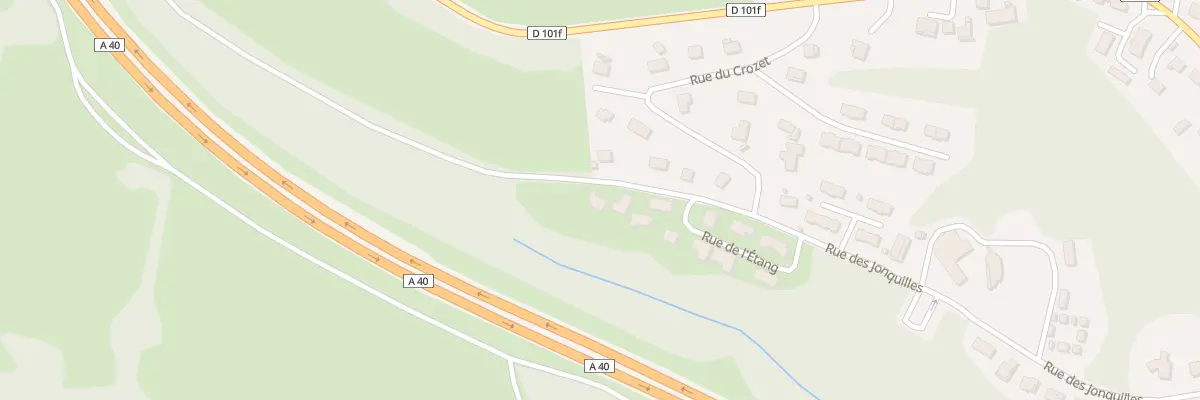 Plan du 1089 Rue des Jonquilles à Valserhône