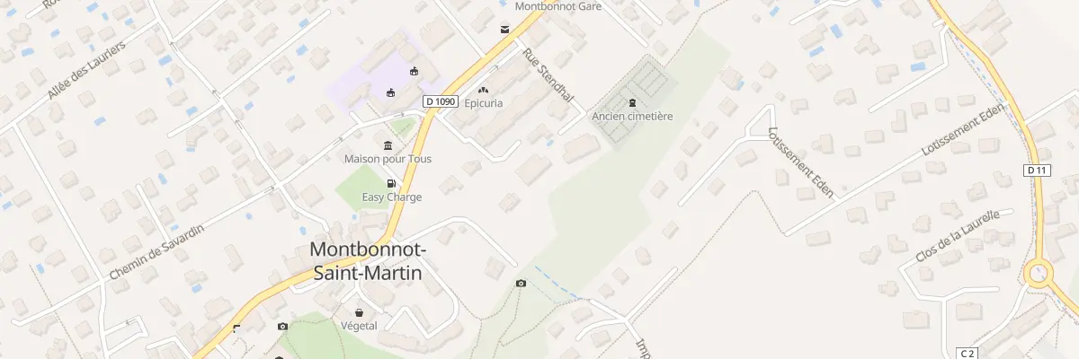 Plan du 790 Rue Général de Gaulle à Montbonnot-Saint-Martin