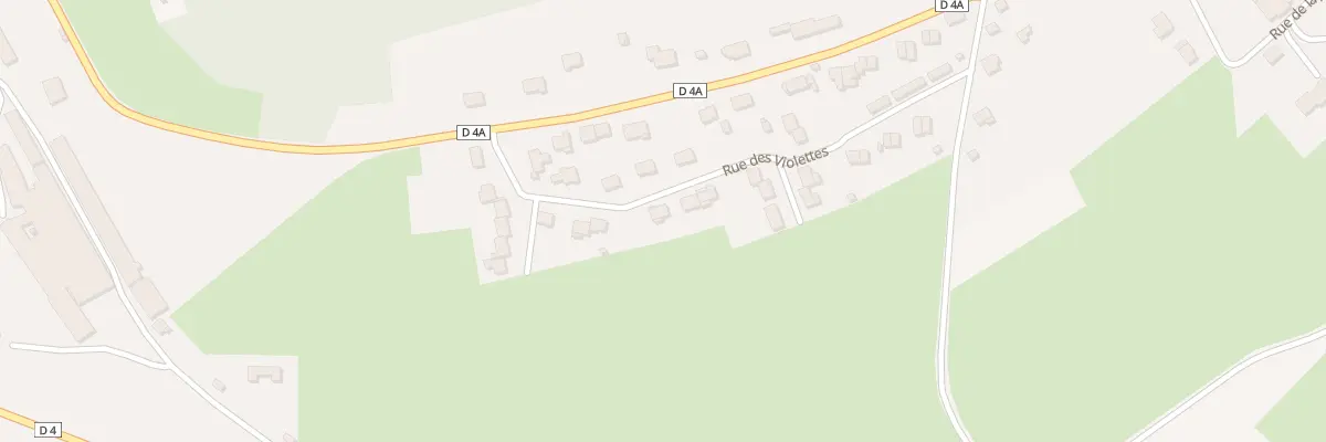 Plan du 12 Rue des Violettes à Allamps
