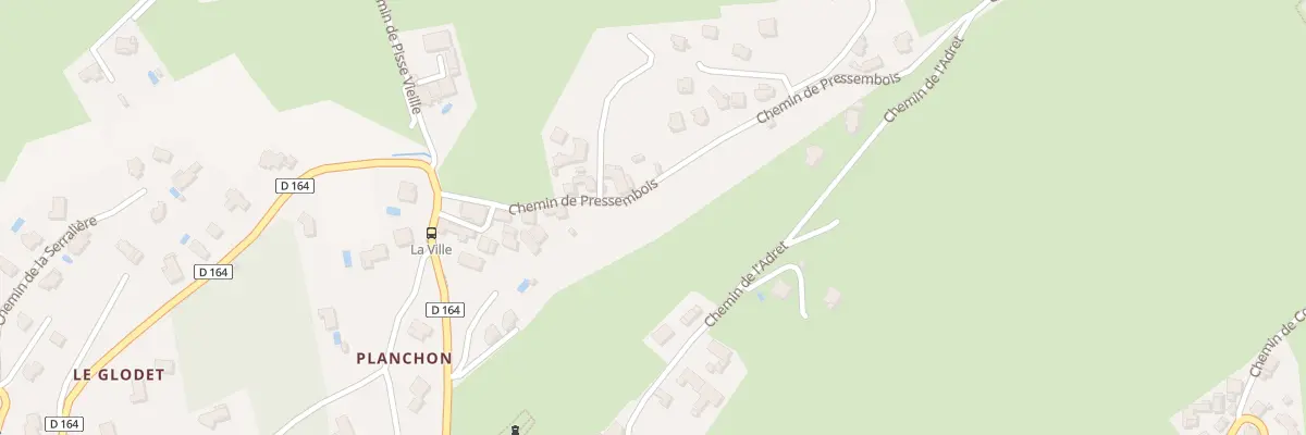 Plan du 120 Chem de Pressembois à Venon