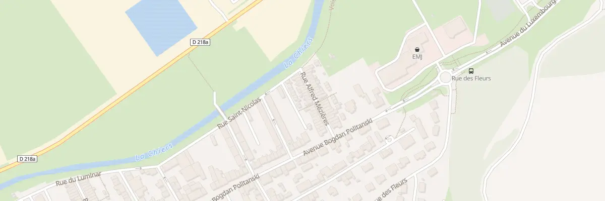 Plan du 23 Rue Alfred Mézières à Longlaville