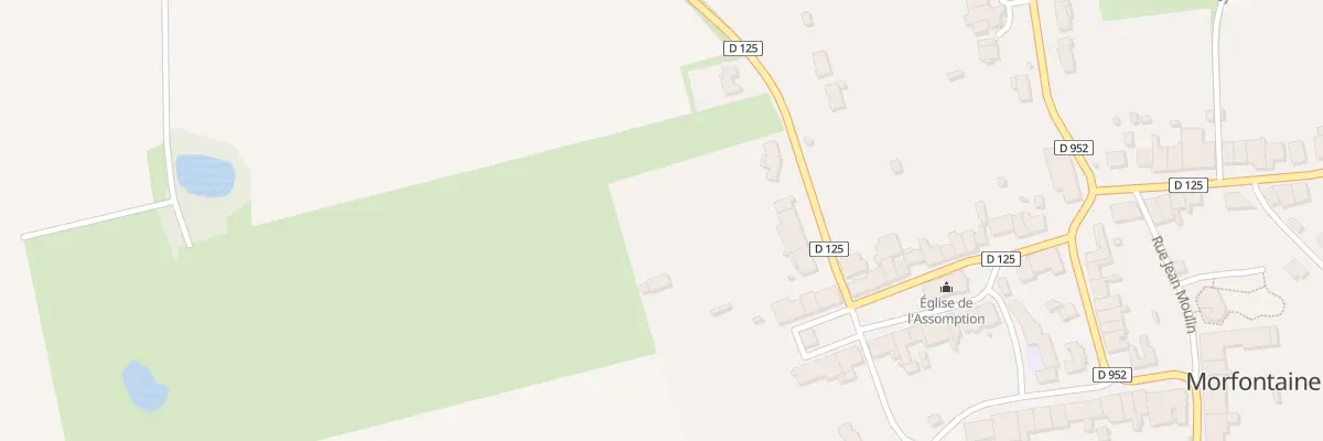 Plan du 30 Rue Mal de Lattre de Tassigny à Morfontaine