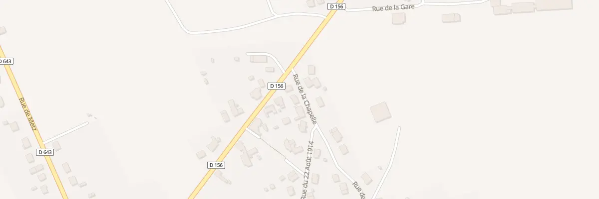 Plan du 19 Rue de la Chapelle à Landres