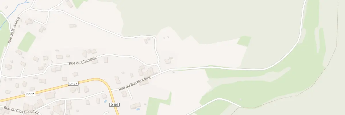 Plan du 11 Rue du Bas du Mont à Mesnay