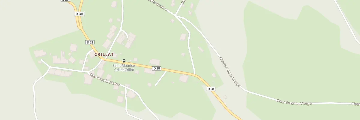Plan du 4 Rue sous les Rochettes à Saint-Maurice-Crillat